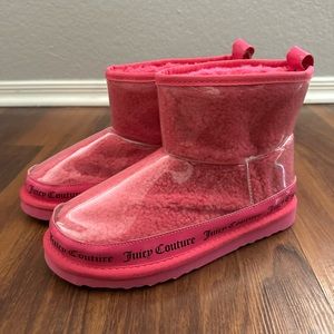 Juicy Couture pink boots